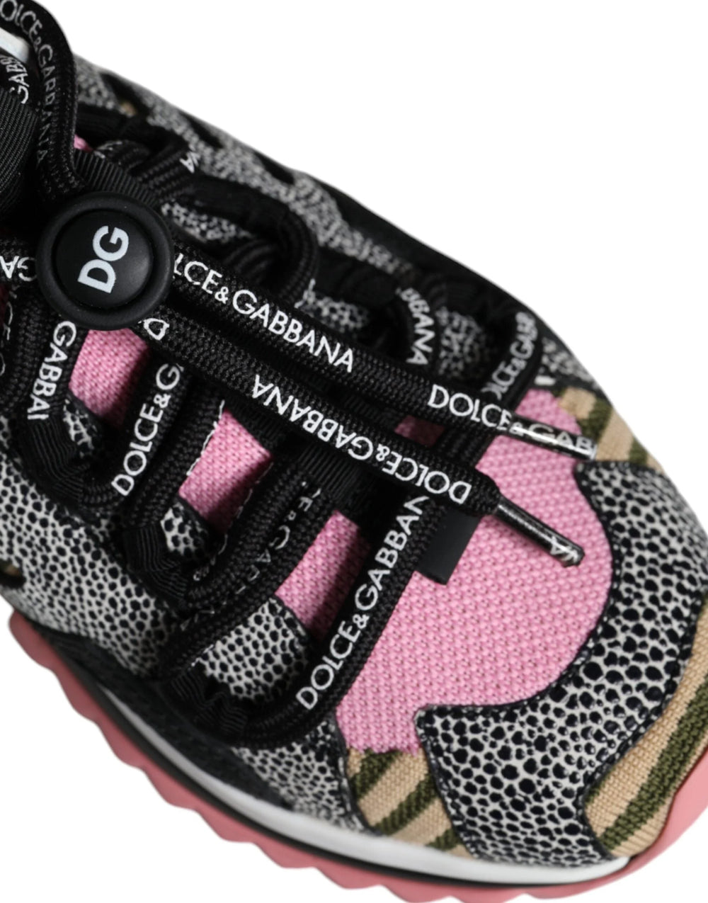 Dolce & Gabbana Multicolor Sorrento Socks Logo Sneakers Shoes - EU36.5/US6 - Sneakers