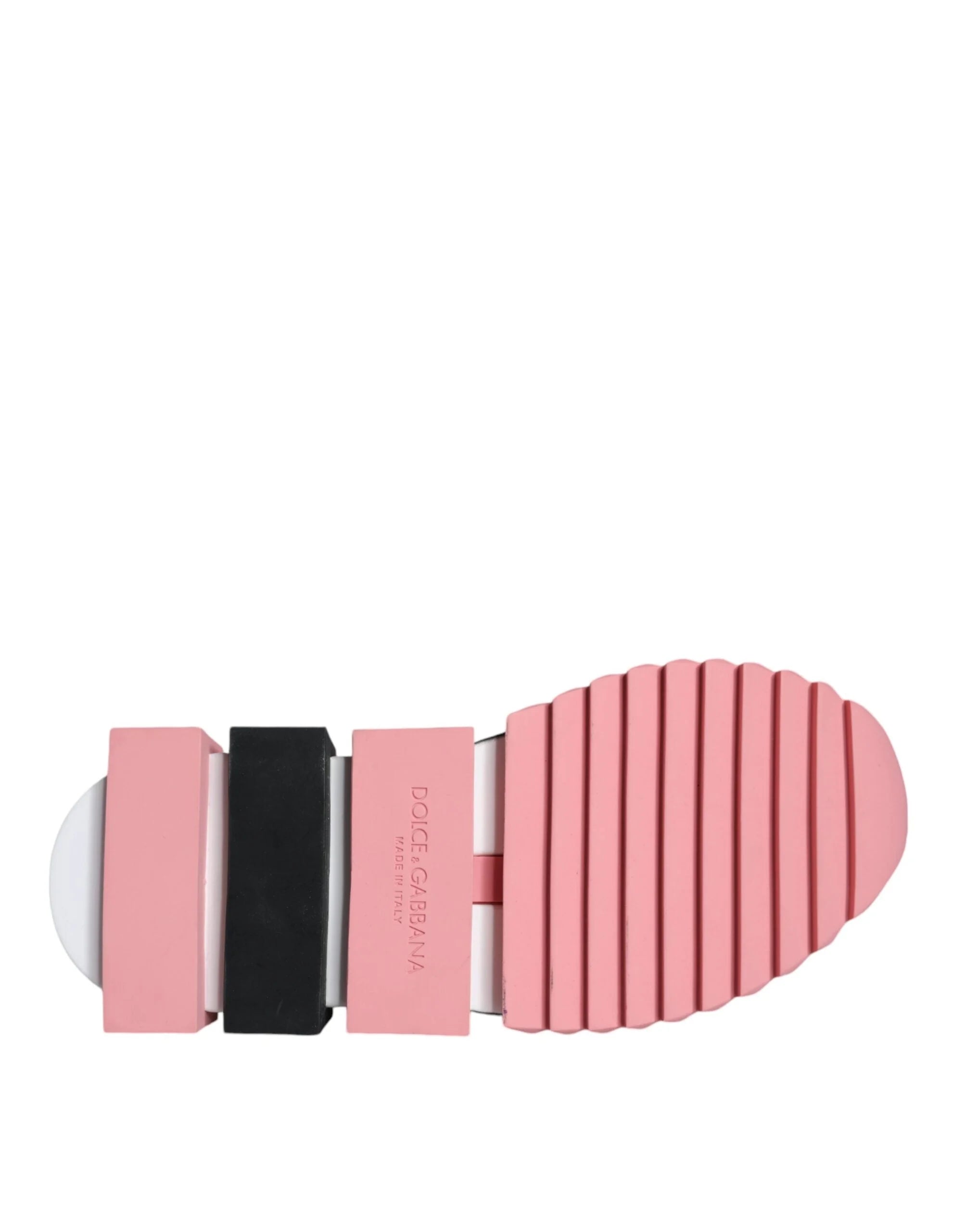 Dolce & Gabbana Multicolor Sorrento Socks Logo Sneakers Shoes - EU36.5/US6 - Sneakers