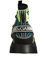 Dolce & Gabbana Multicolor Sorrento Socks Men Sneakers Shoes
