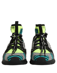 Dolce & Gabbana Multicolor Sorrento Socks Men Sneakers Shoes
