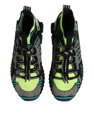 Dolce & Gabbana Multicolor Sorrento Socks Men Sneakers Shoes - EU44/US11 - Sneakers