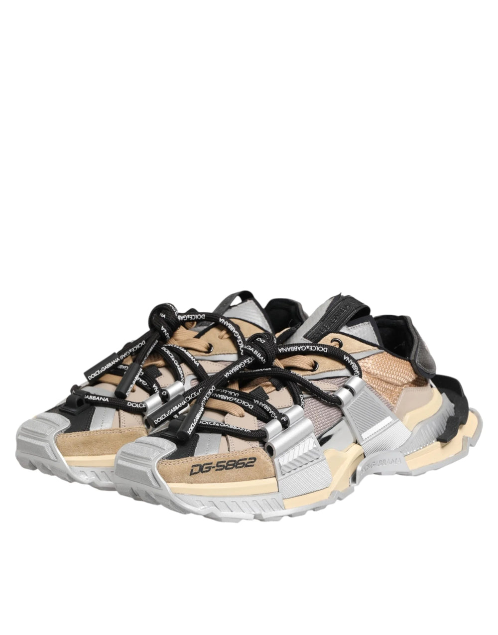 Dolce & Gabbana Multicolor SPACE Low Top Men Sneakers Shoes - EU42/US9