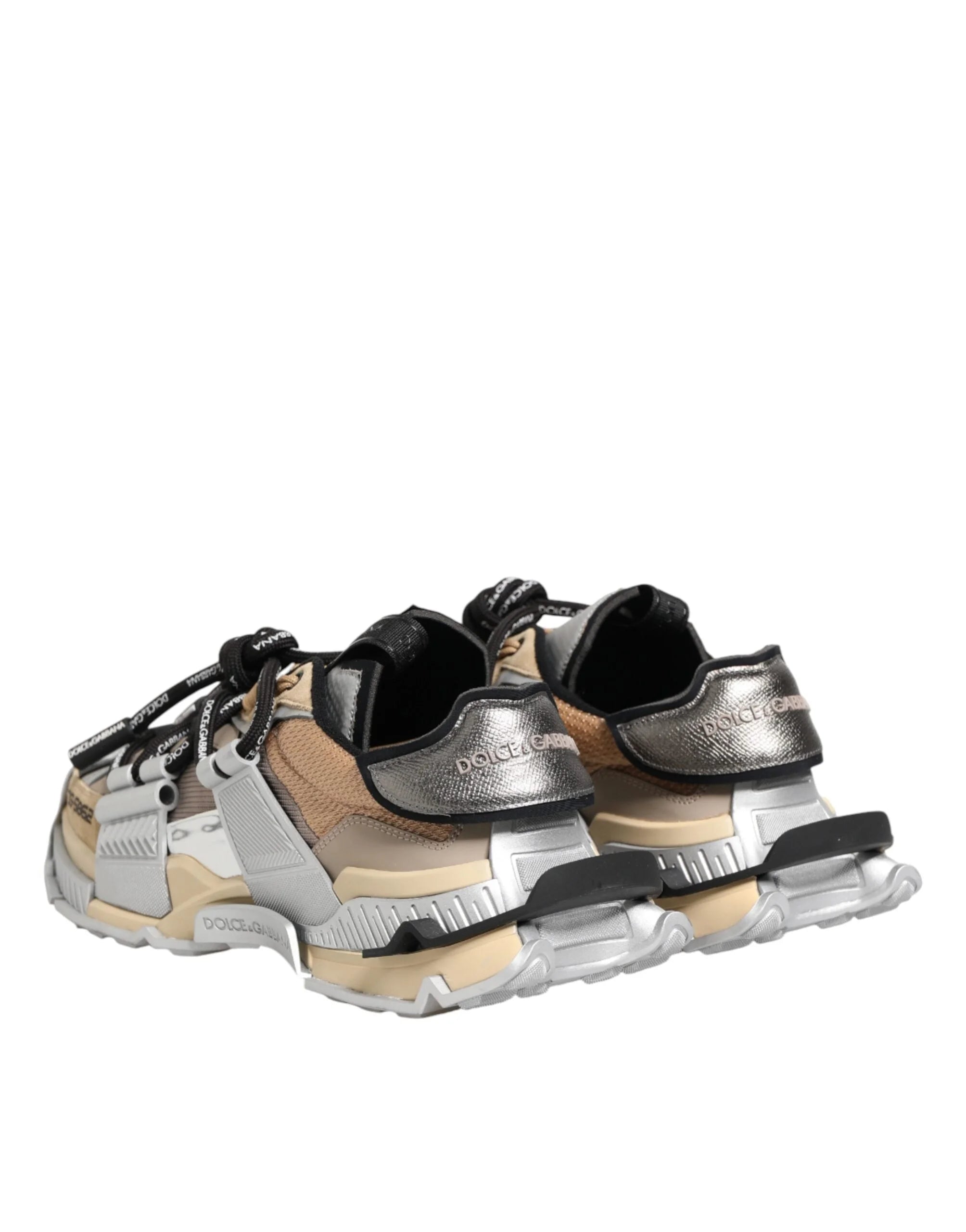 Dolce & Gabbana Multicolor SPACE Low Top Men Sneakers Shoes - EU42/US9