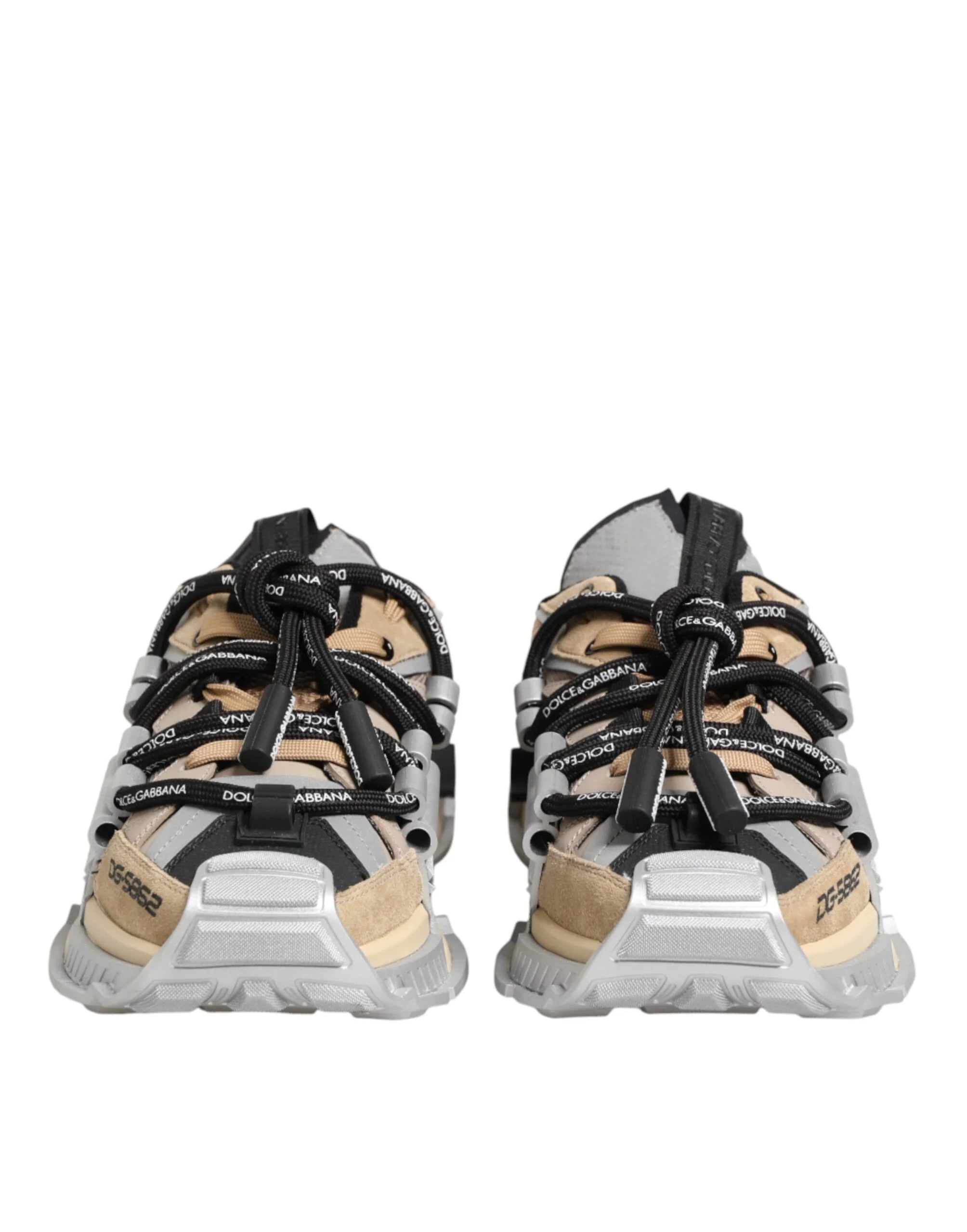 Dolce & Gabbana Multicolor SPACE Low Top Men Sneakers Shoes - EU42/US9