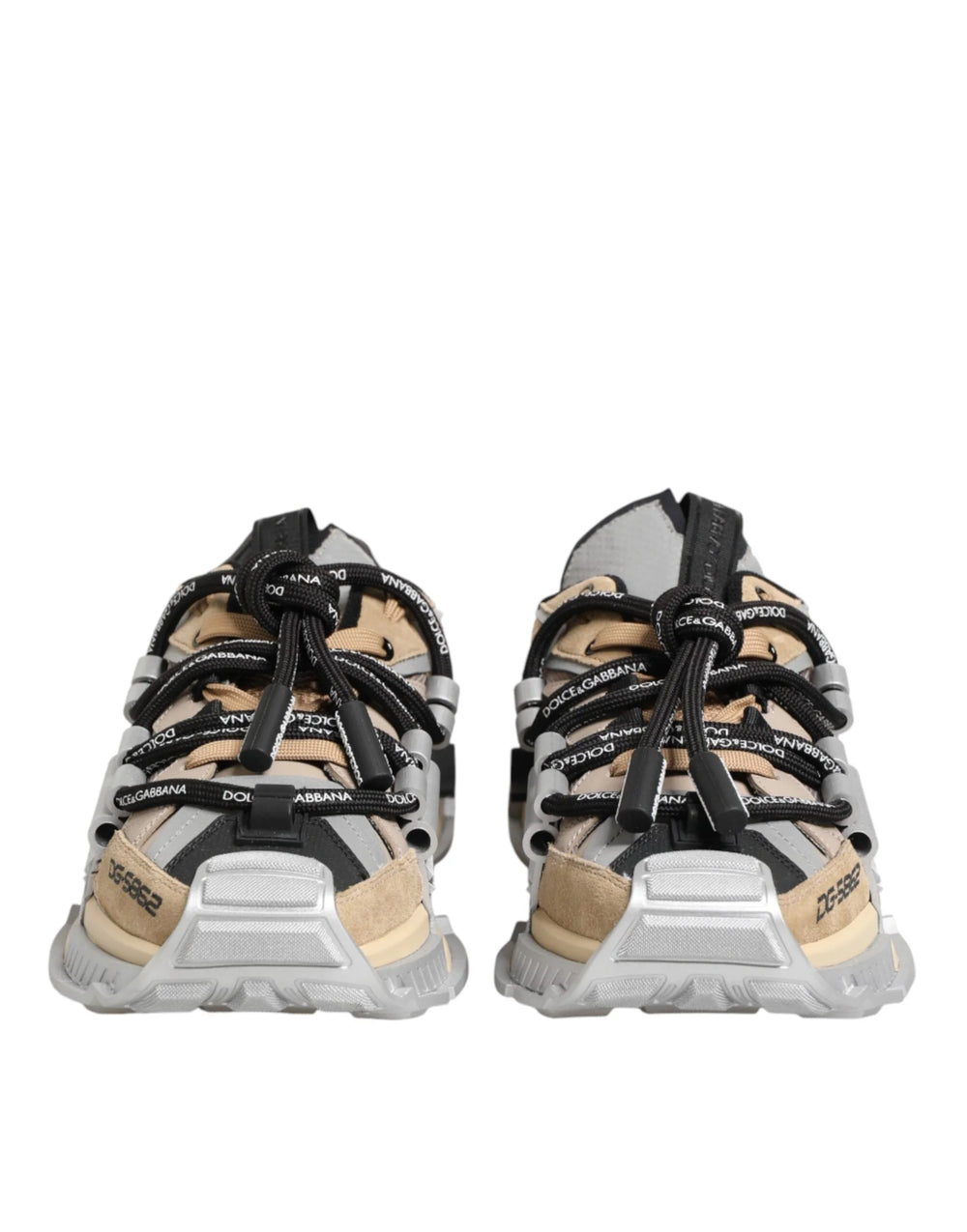 Dolce & Gabbana Multicolor SPACE Low Top Men Sneakers Shoes - EU42/US9