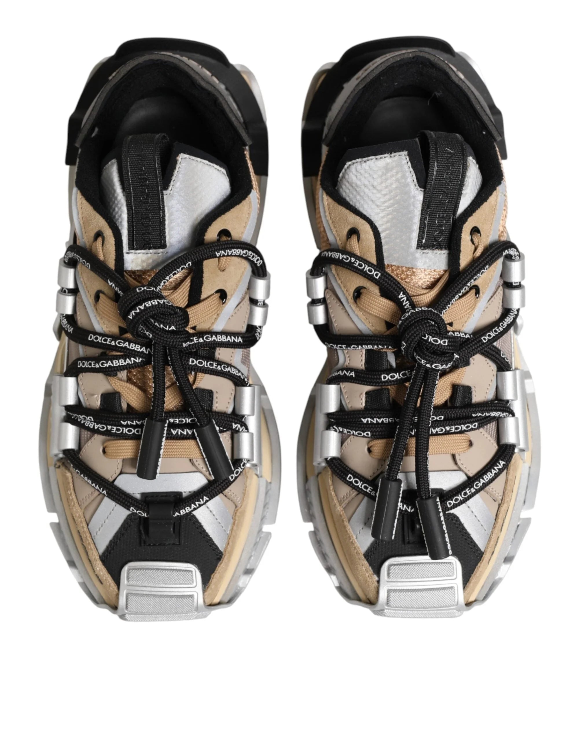 Dolce & Gabbana Multicolor SPACE Low Top Men Sneakers Shoes - EU42/US9