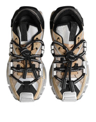 Dolce & Gabbana Multicolor SPACE Low Top Men Sneakers Shoes - EU42/US9