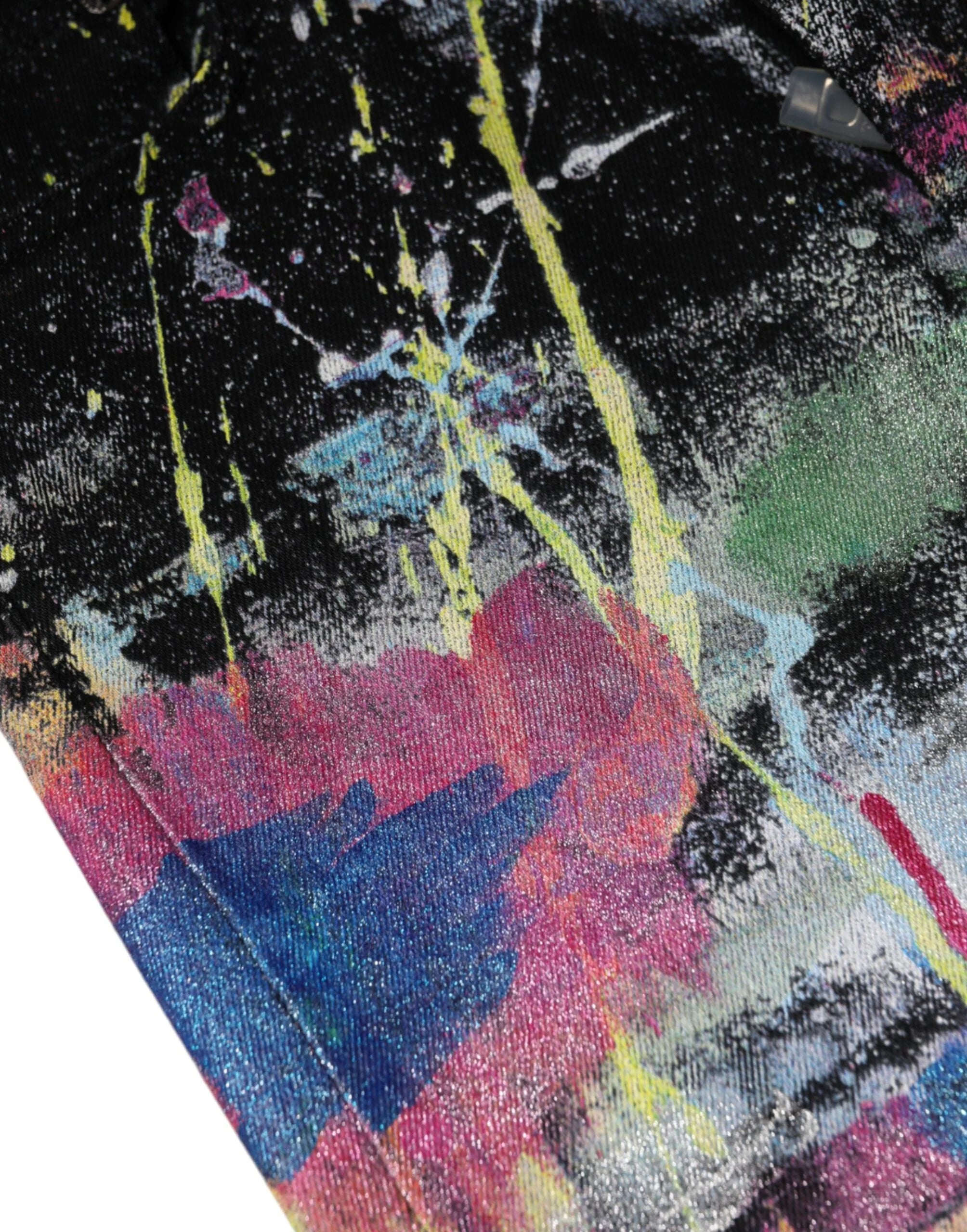 Dolce & Gabbana Multicolor Splatter Paint Cotton Skinny Denim Jeans - IT44 | L - Jeans