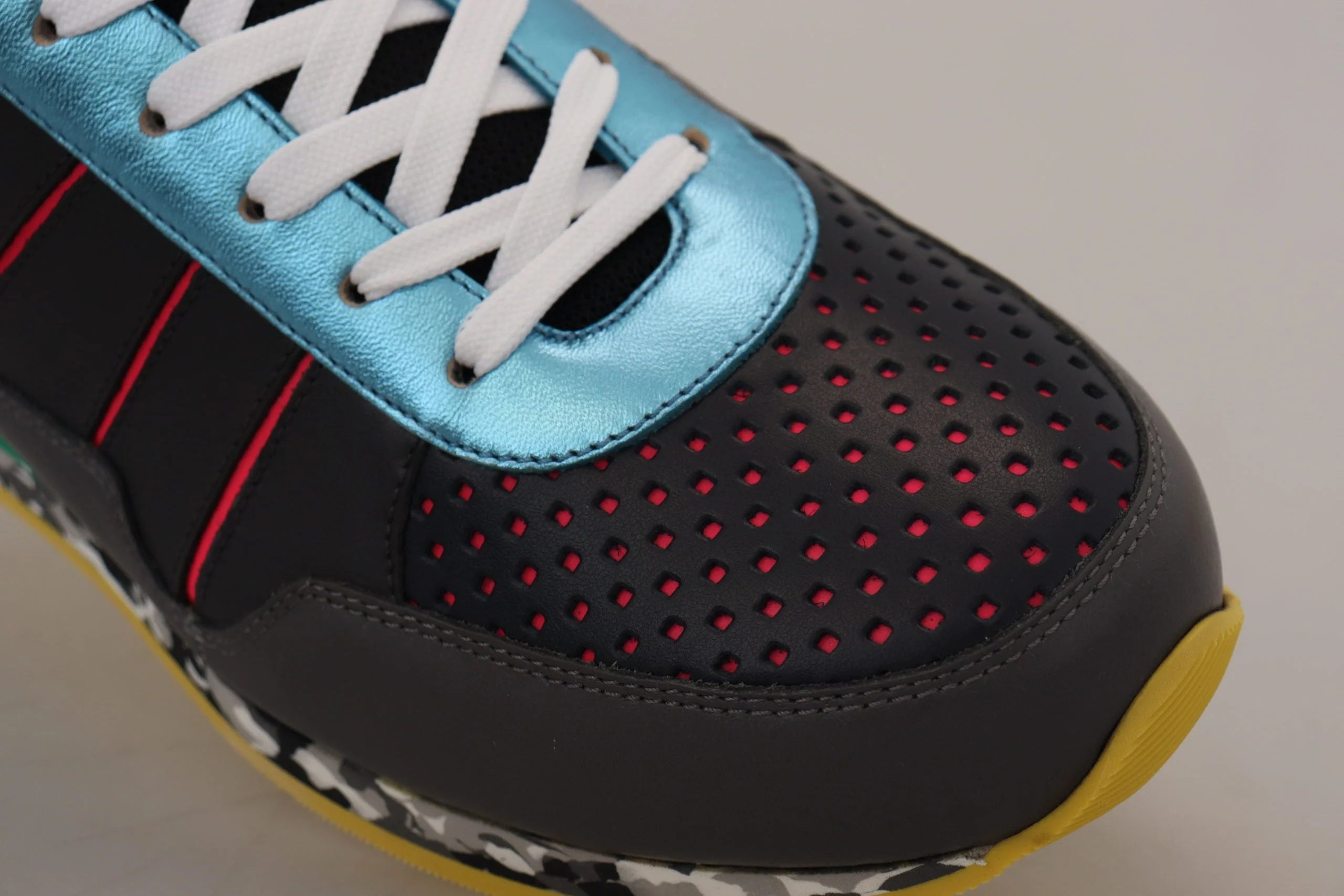 Dolce & Gabbana Multicolor Sport Low Top Shoes Sneakers - EU40/US7 - Sneakers