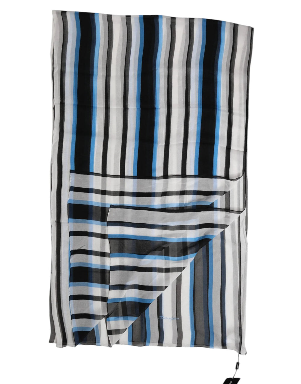 Dolce & Gabbana Multicolor Striped Neck Warmer Wrap Scarf - Neck Gaiters