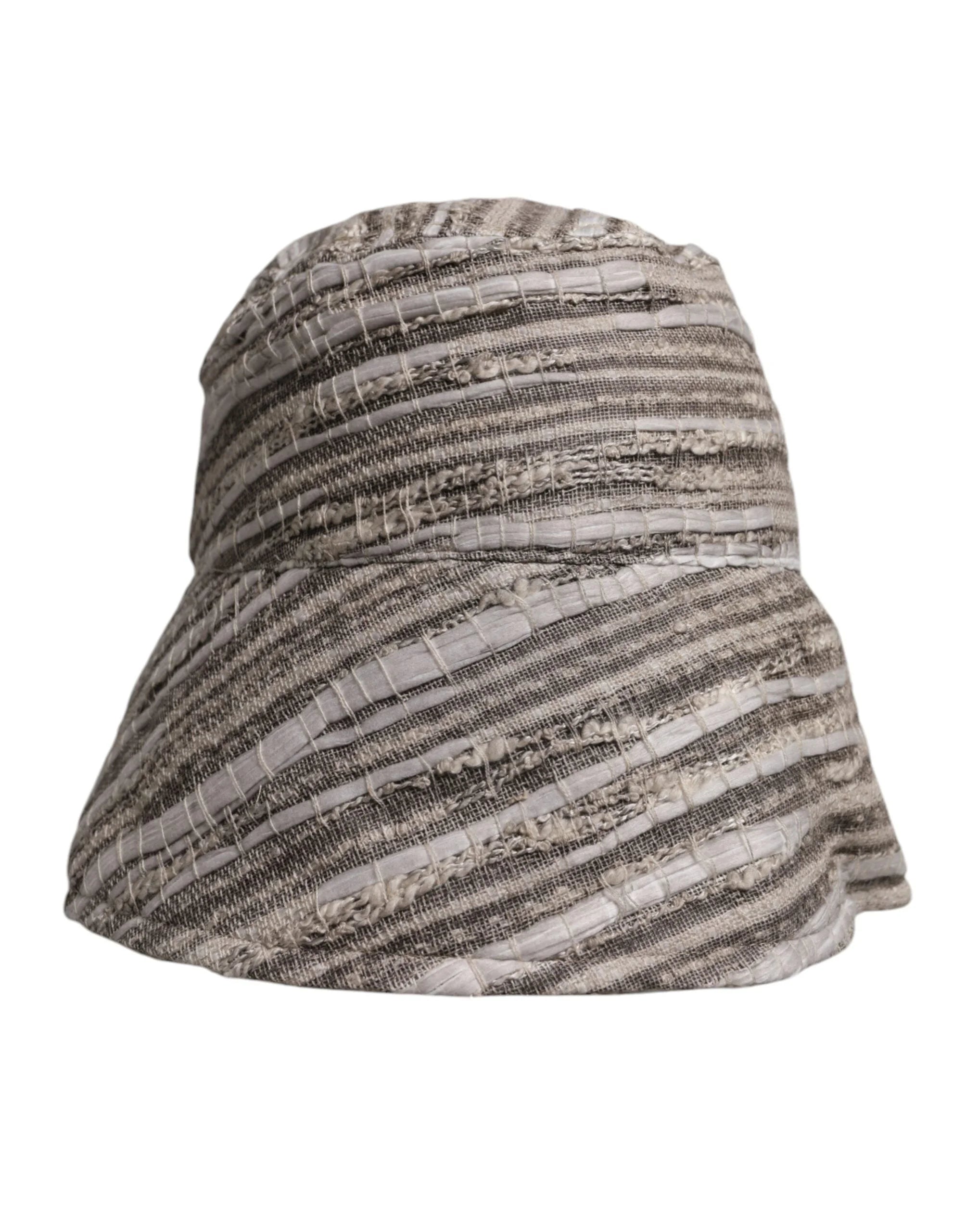 Dolce & Gabbana Multicolor Stripes Cotton Bucket Cap - 58 cm|M