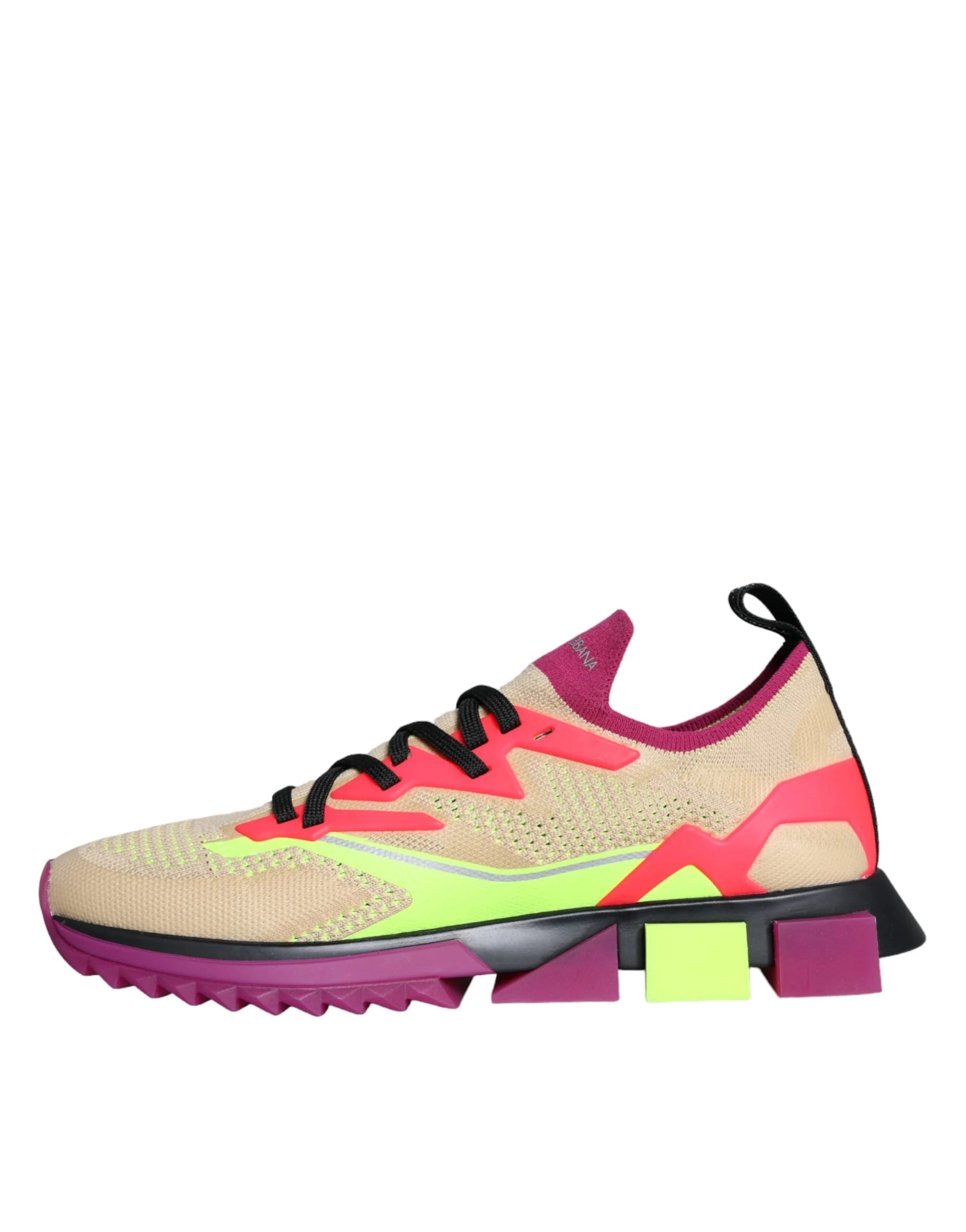 Dolce & Gabbana Multicolor Super King Low Top Sneakers Shoes - EU44/US11 - Sneakers