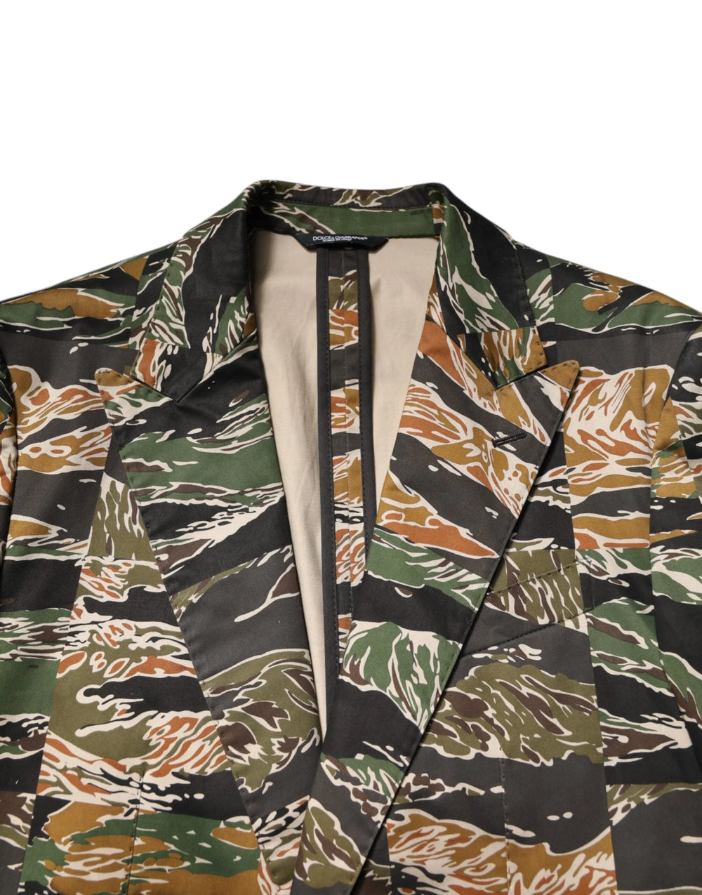 Dolce & Gabbana Multicolor TAORMINA Single Breasted 2 Piece Suit - IT48 | M - Pant Suits