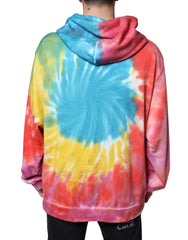 Dolce & Gabbana Multicolor Tie Dye Hooded Sweatshirt Sweater - IT50 | L - Hoodies