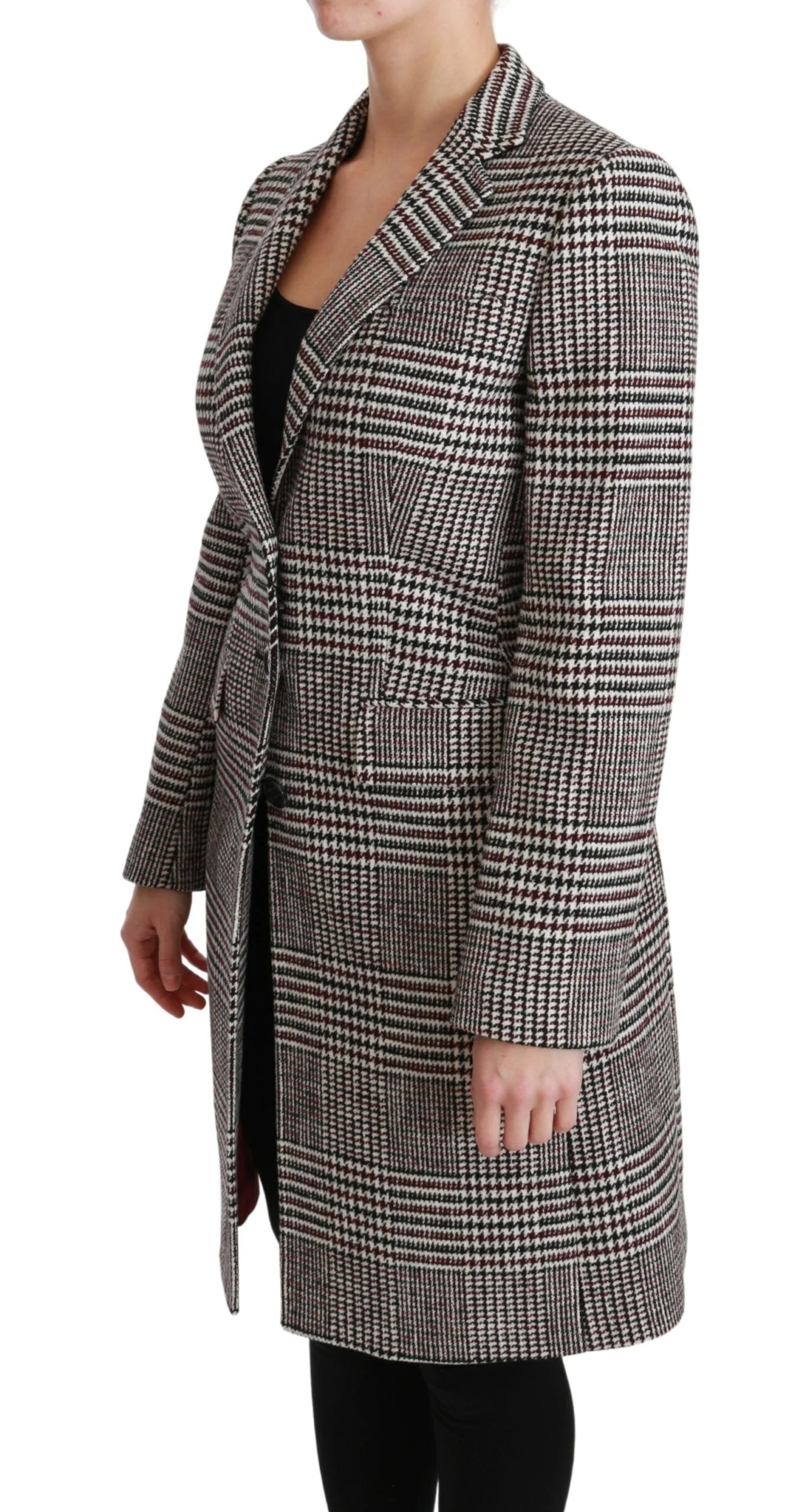 Dolce & Gabbana Multicolor Trench Knee Long Jacket Coat - IT40|S - Overcoats