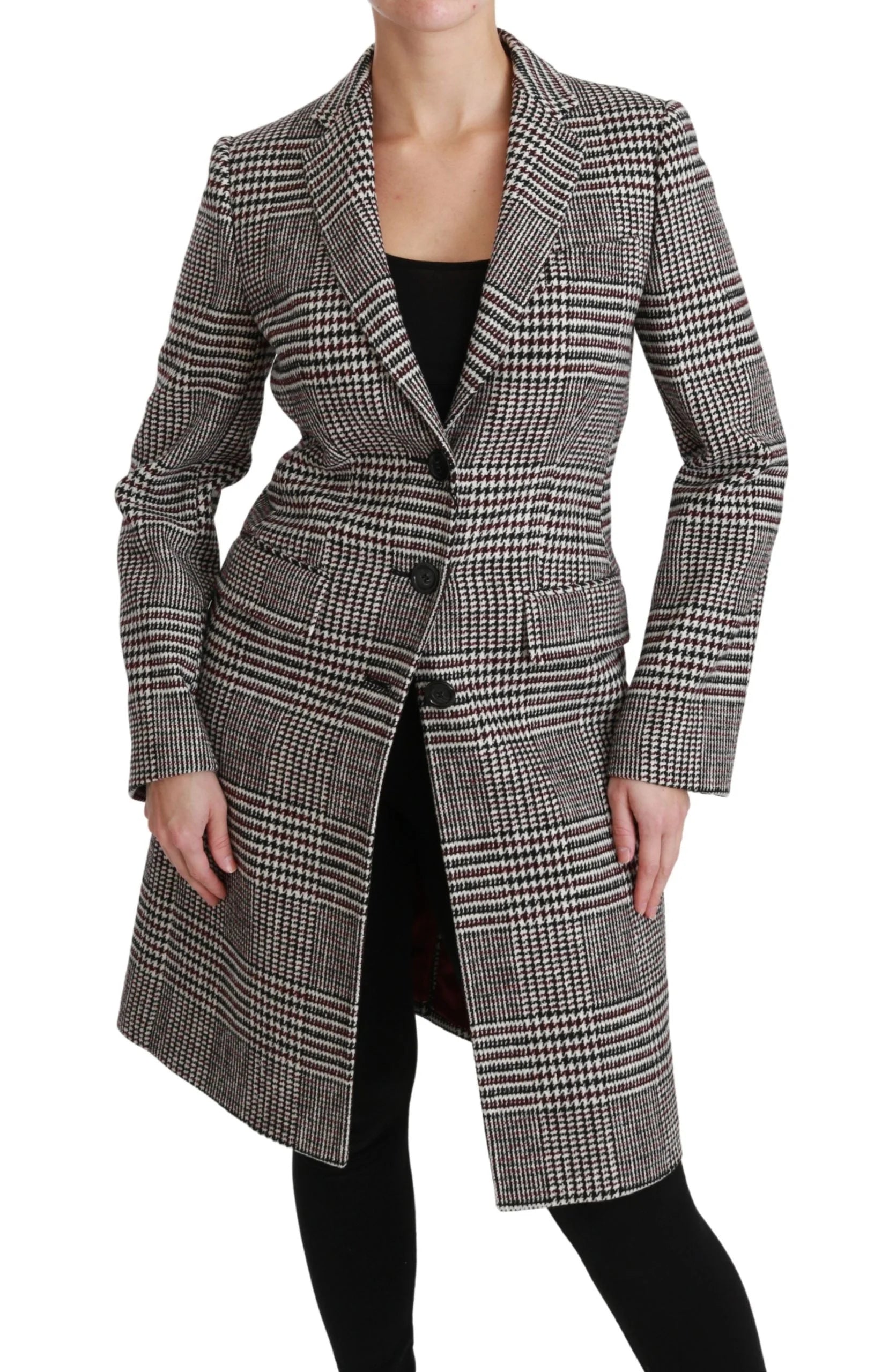 Dolce & Gabbana Multicolor Trench Knee Long Jacket Coat - IT40|S - Overcoats