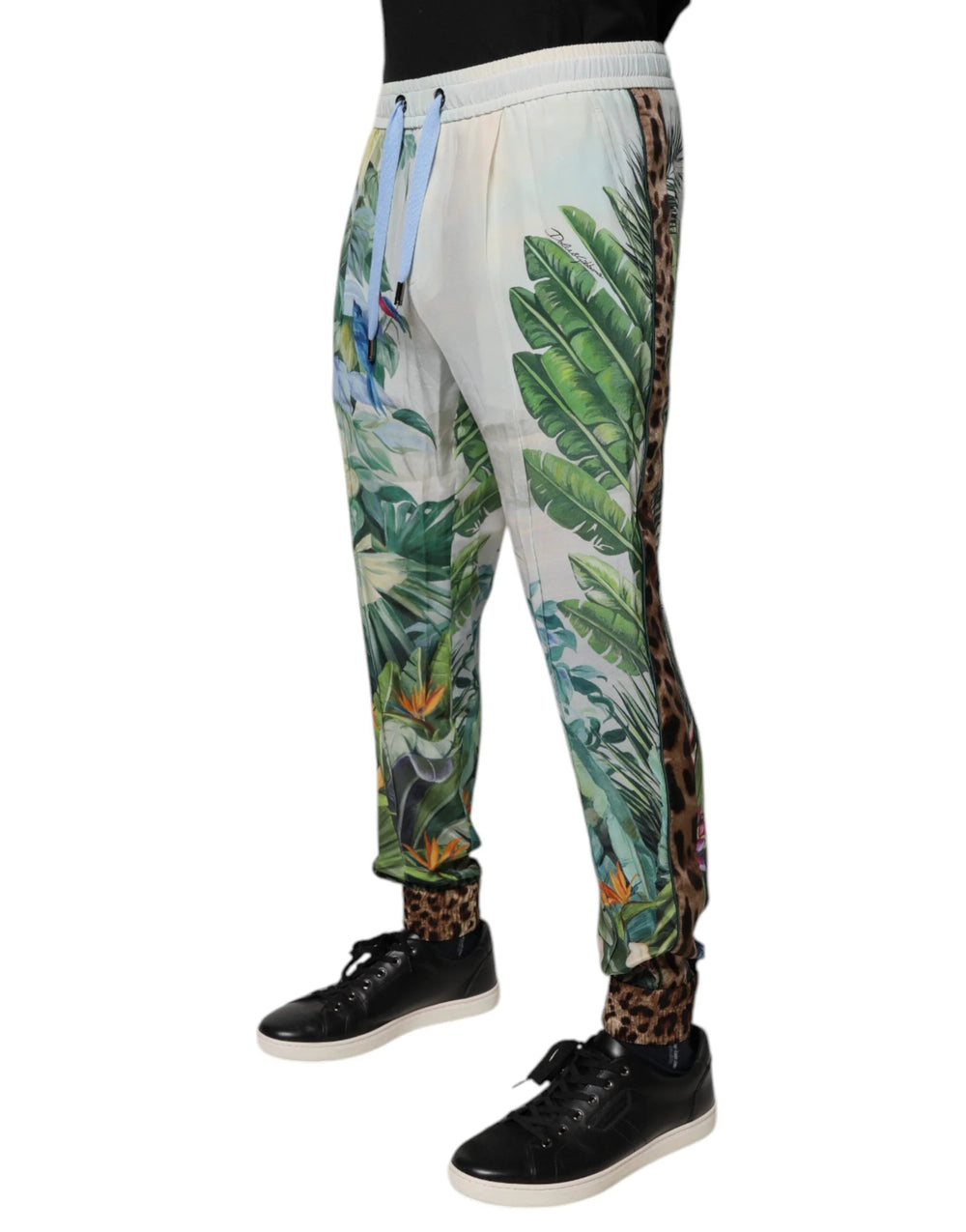 Dolce & Gabbana Multicolor Tropical Jogger Sweatpants Pants - IT46 | S - Joggers
