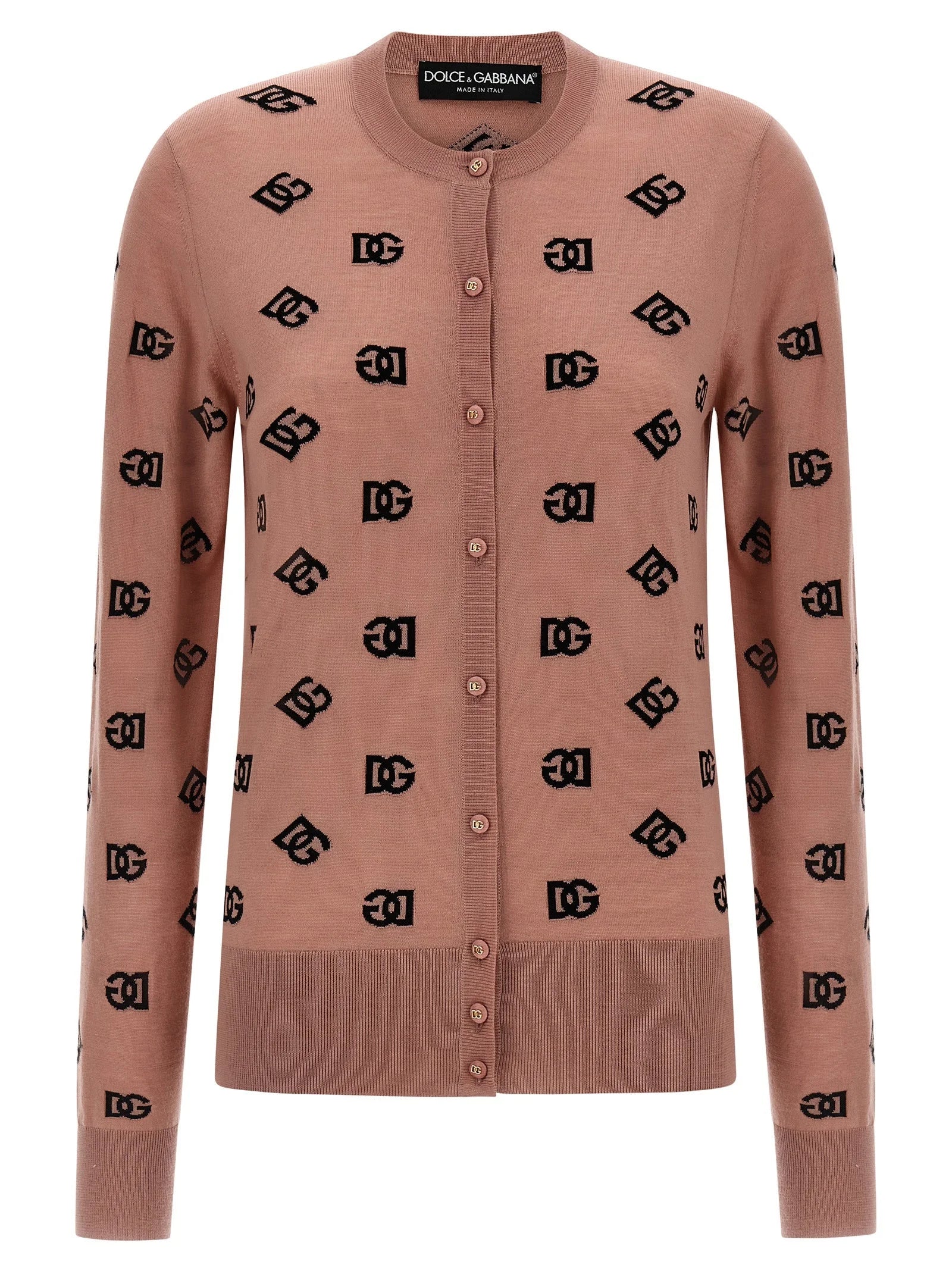 Dolce & Gabbana Multicolor Virgin Wool Cardigan - IT50 | L