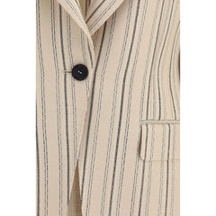 Dolce & Gabbana Multicolor Viscose Coat - IT40 | M