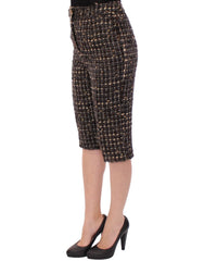 Dolce & Gabbana Multicolor Wool Shorts Pants - Bermudas