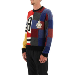 Dolce & Gabbana Multicolor Wool Sweater - IT54 | XXL - Sweaters