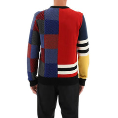 Dolce & Gabbana Multicolor Wool Sweater - IT54 | XXL - Sweaters