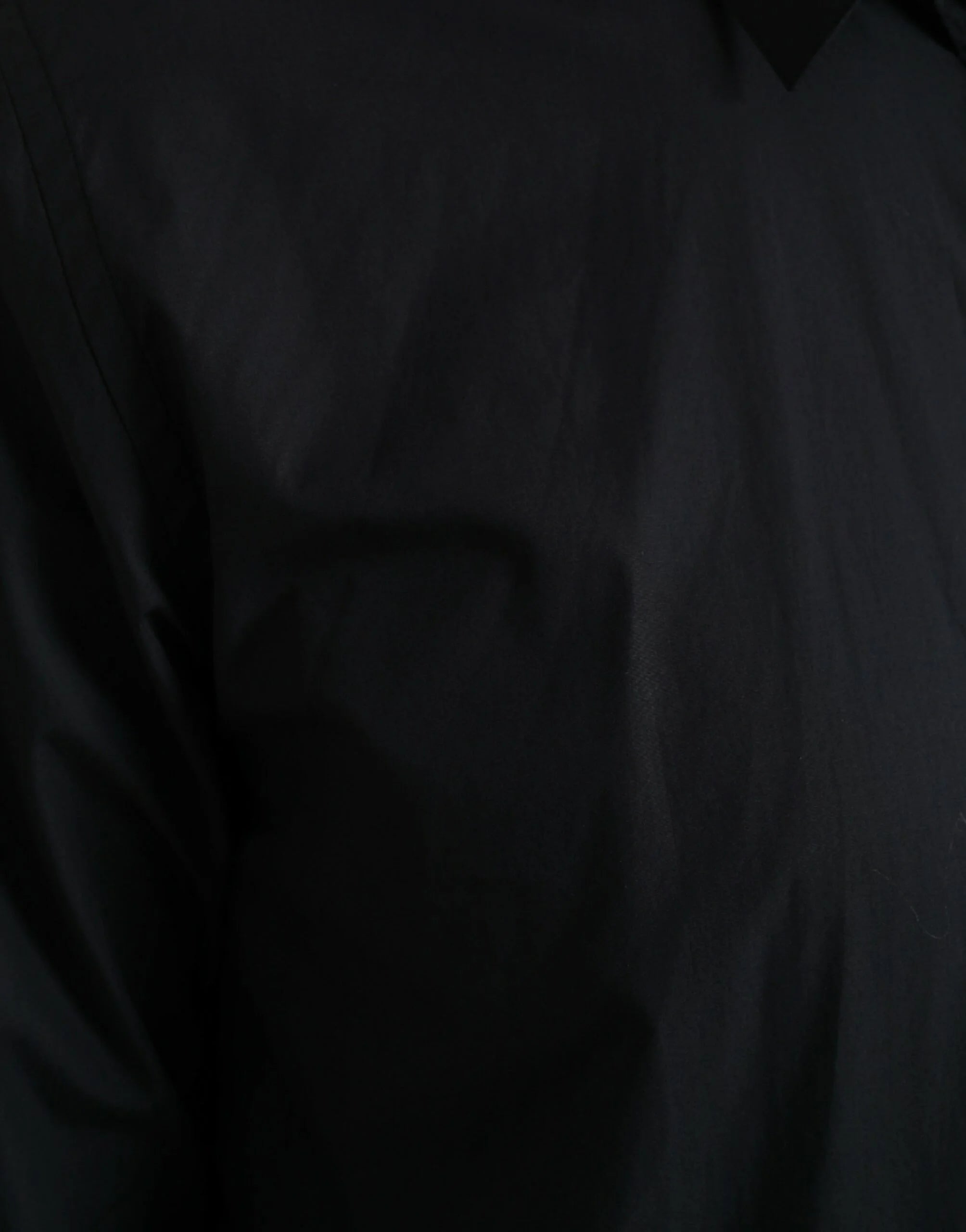 Dolce & Gabbana Navy Blue Cotton Collared Formal Dress Shirt - Shirts