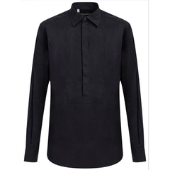 Dolce & Gabbana Navy Blue Cotton Shirt - IT40 | M - Shirts