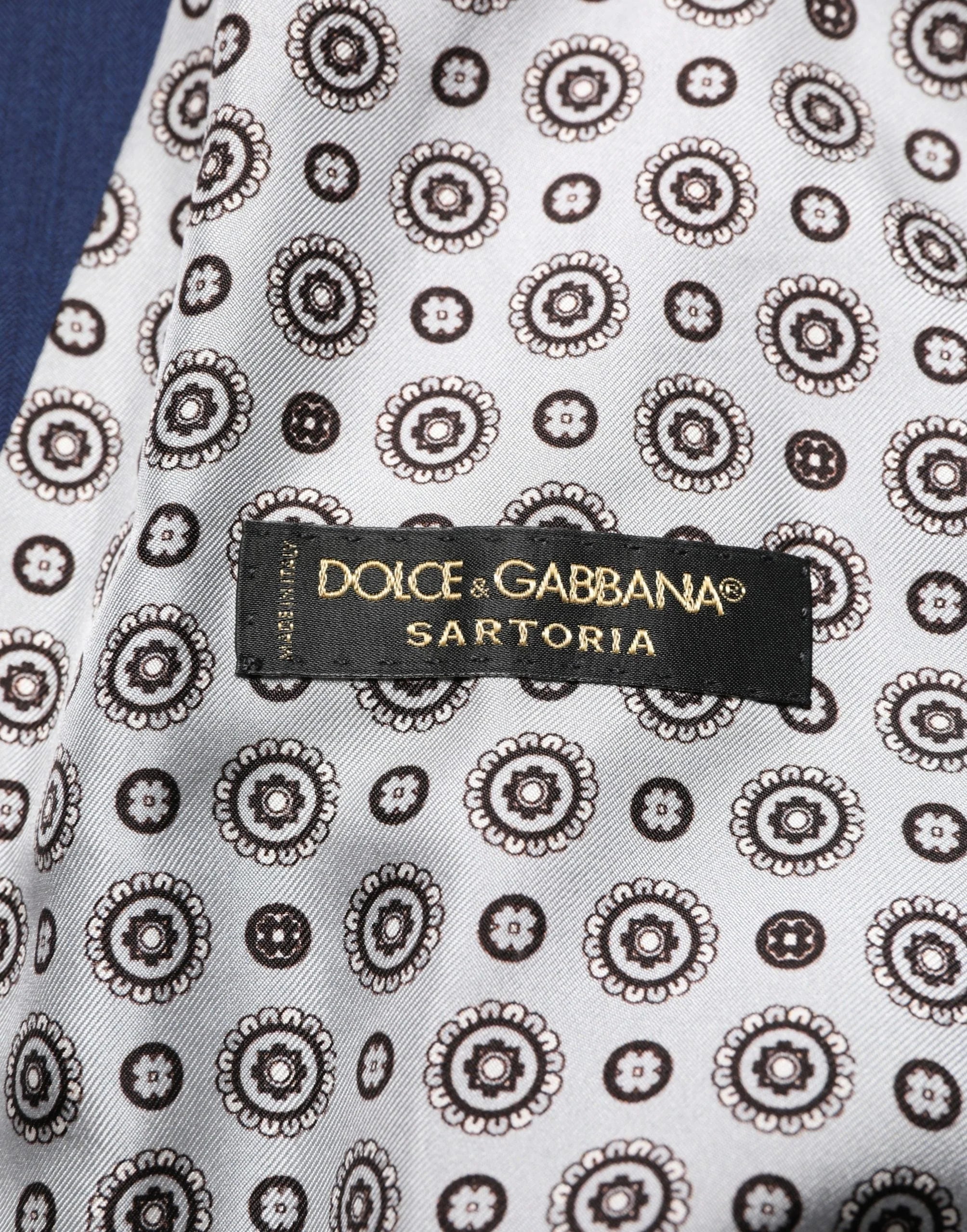 Dolce & Gabbana Tengerészkék Gyapjú Formális Mellény Vészt - IT56 | XXL