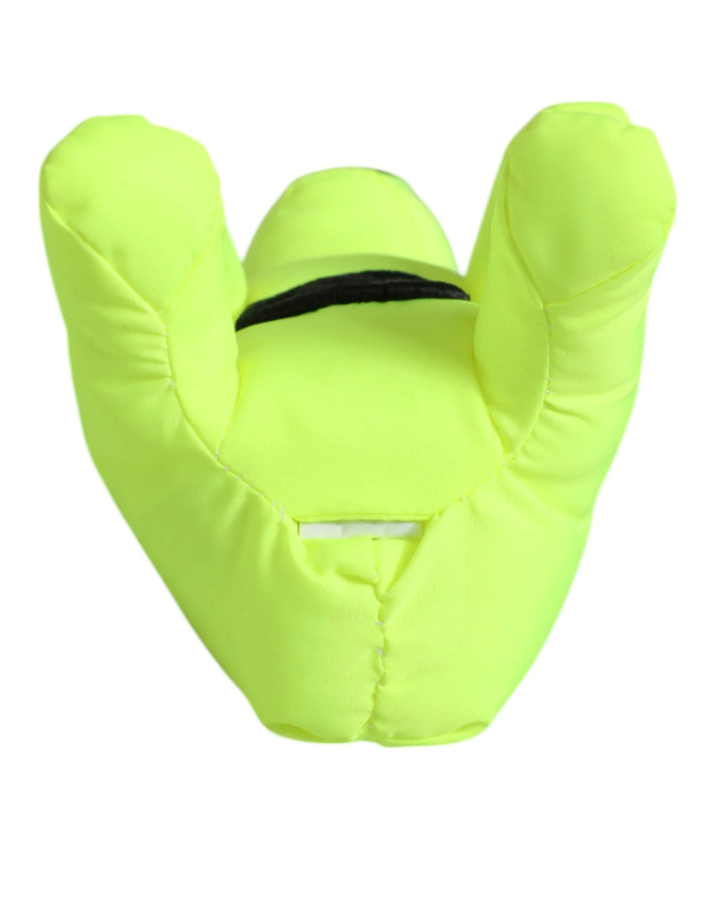 Dolce & Gabbana Neon Green Bear Embroidered Logo Men Keychain Clasp Keyring - Keychains