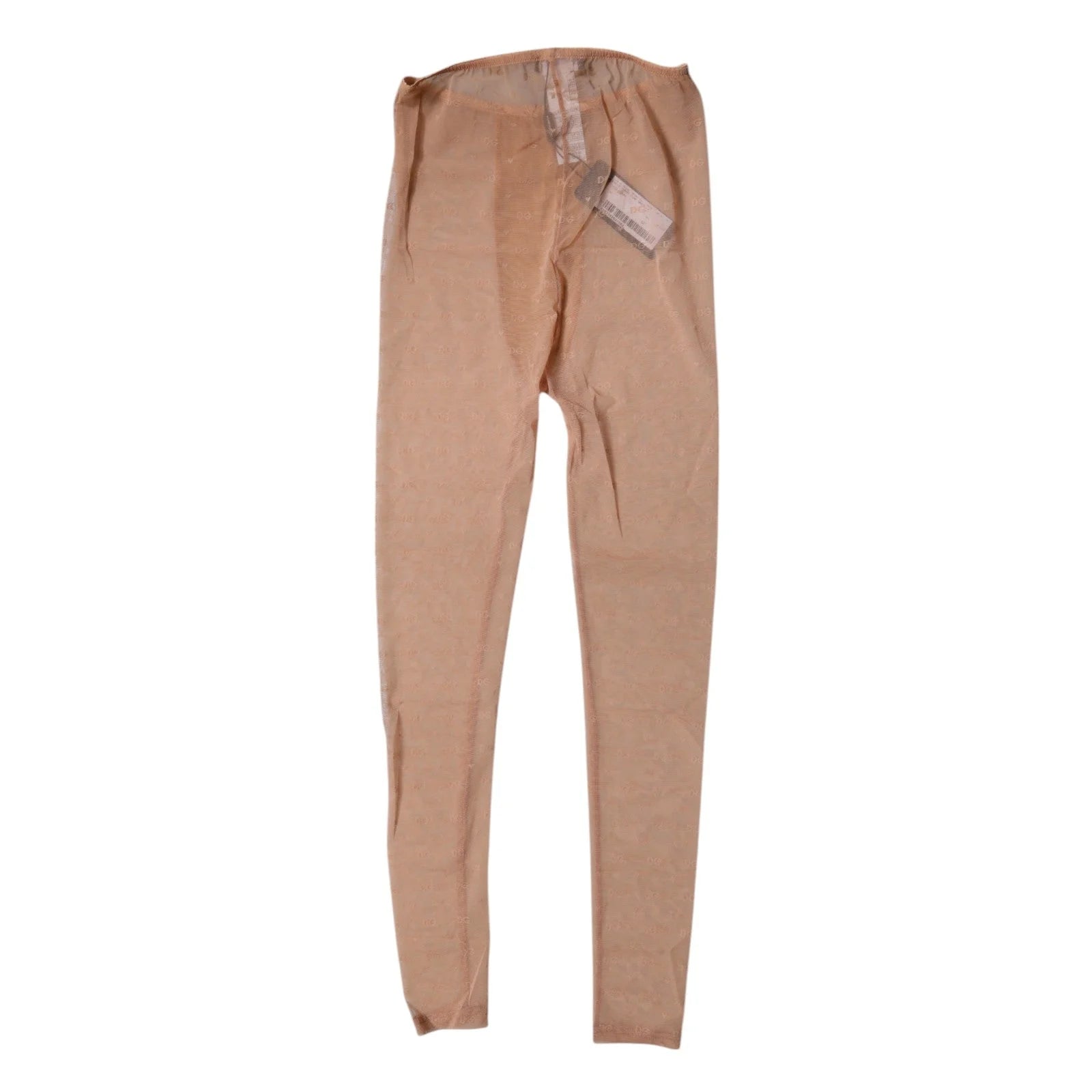 Dolce & Gabbana Nude Beige Logo Lace Lingerie Pants Underwear - IT2 | S