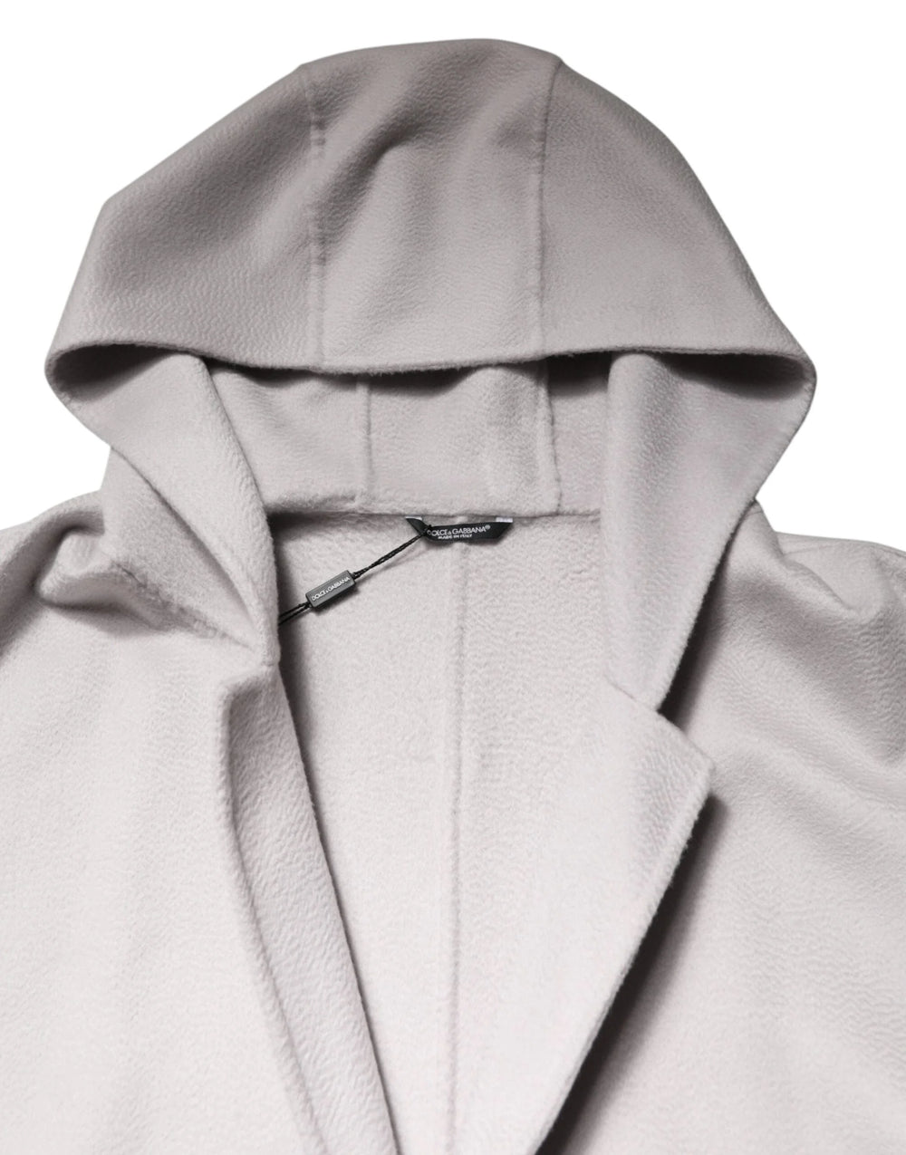 Dolce & Gabbana Off White Belted Long Trench Coat Men Jacket - IT50 | L