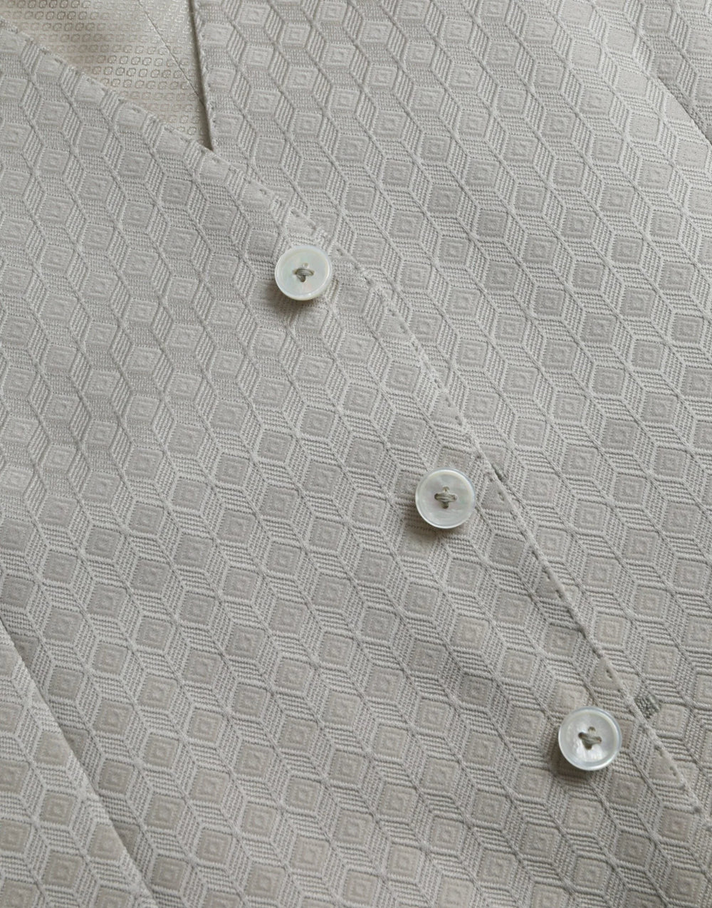 Dolce & Gabbana Off White Cotton Waistcoat Dress Formal Vest - IT48 | M - Vests