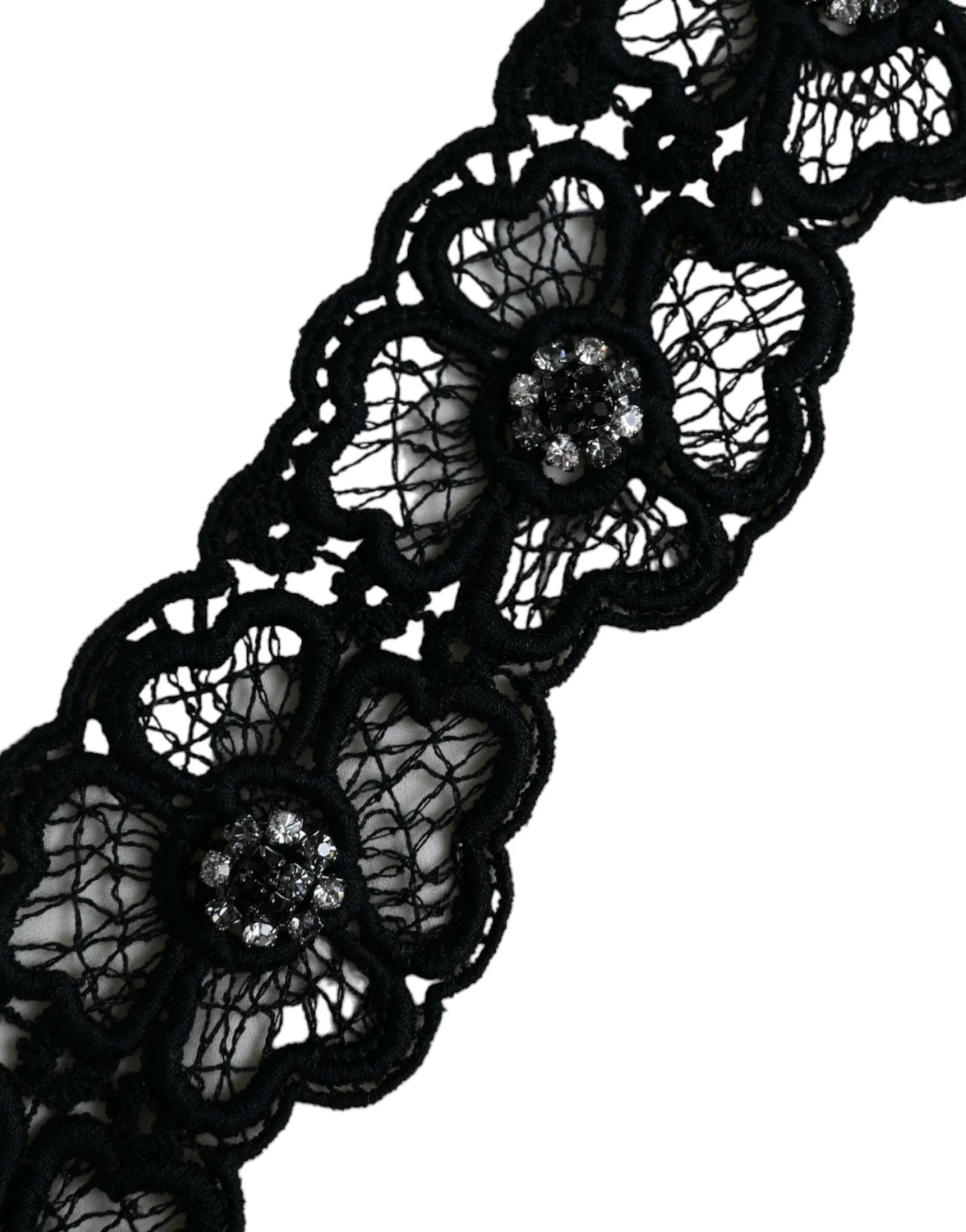 Dolce & Gabbana Off White Silk Lace Trim Short Sleeves Top - IT44 | L - Blouses