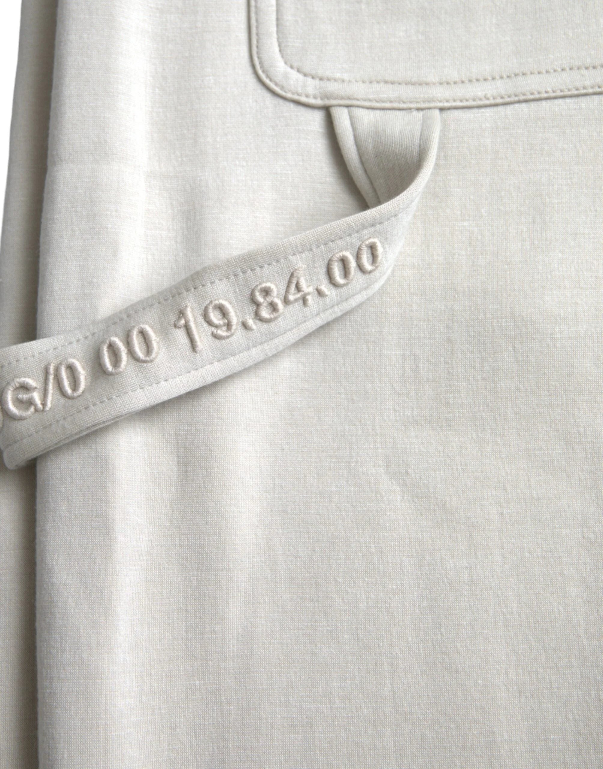 Dolce & Gabbana Off White Viscose Cargo Jogger Sweatpants Pants - IT48 | M - Joggers