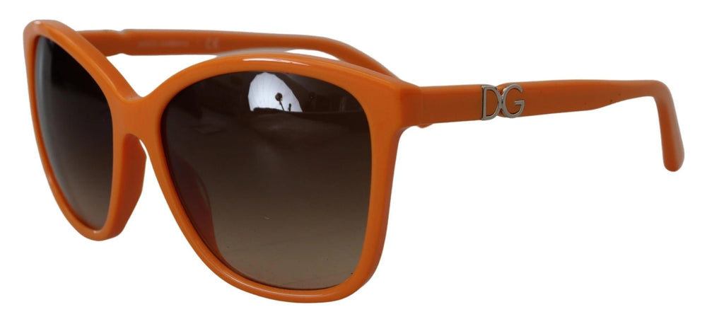 Dolce & Gabbana Orange Acetate Frame Round Shades DG4170PM Sunglasses - Sunglasses