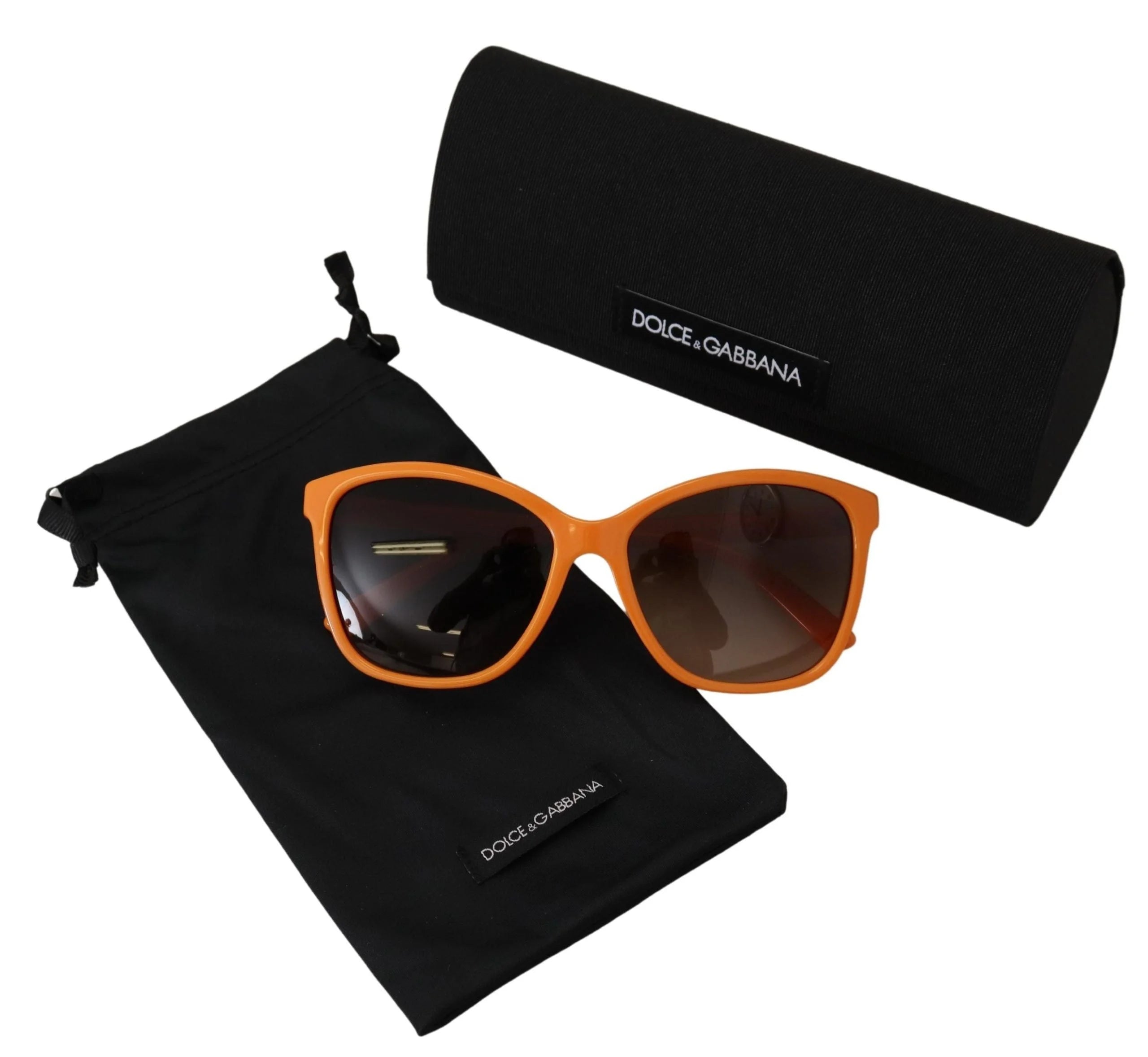 Dolce & Gabbana Orange Acetate Frame Round Shades DG4170PM Sunglasses - Sunglasses
