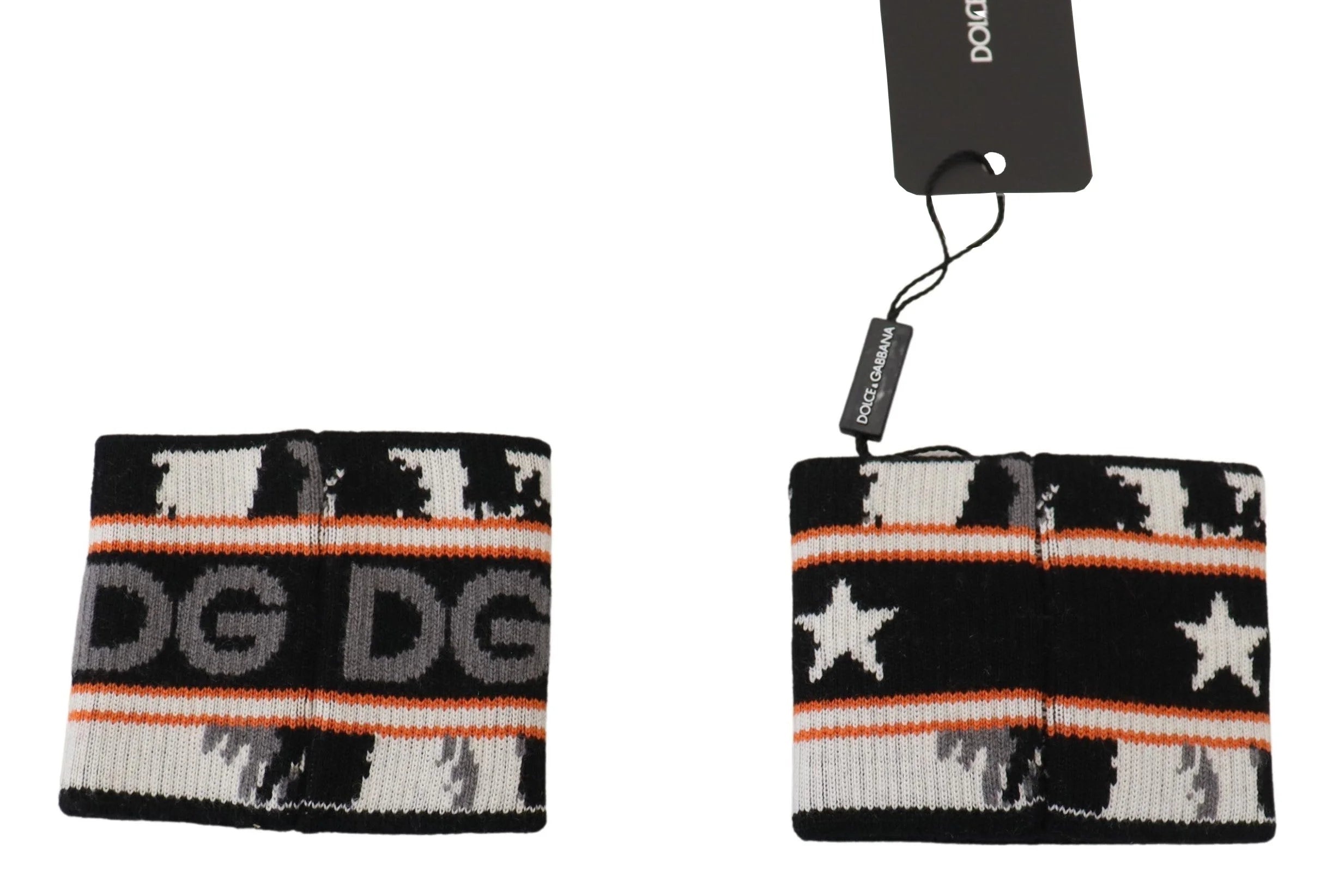 Dolce & Gabbana Orange and gray Two Piece Set DG Royal Wristband - Wristbands