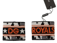 Dolce & Gabbana Orange and gray Two Piece Set DG Royal Wristband - Wristbands