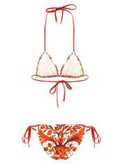 Dolce & Gabbana Orange Polyamide Bikini