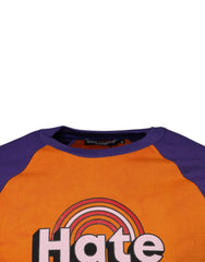 Dolce & Gabbana Orange Purple Graphic Print Short Sleeves T-shirt - IT46 | S - T-Shirts