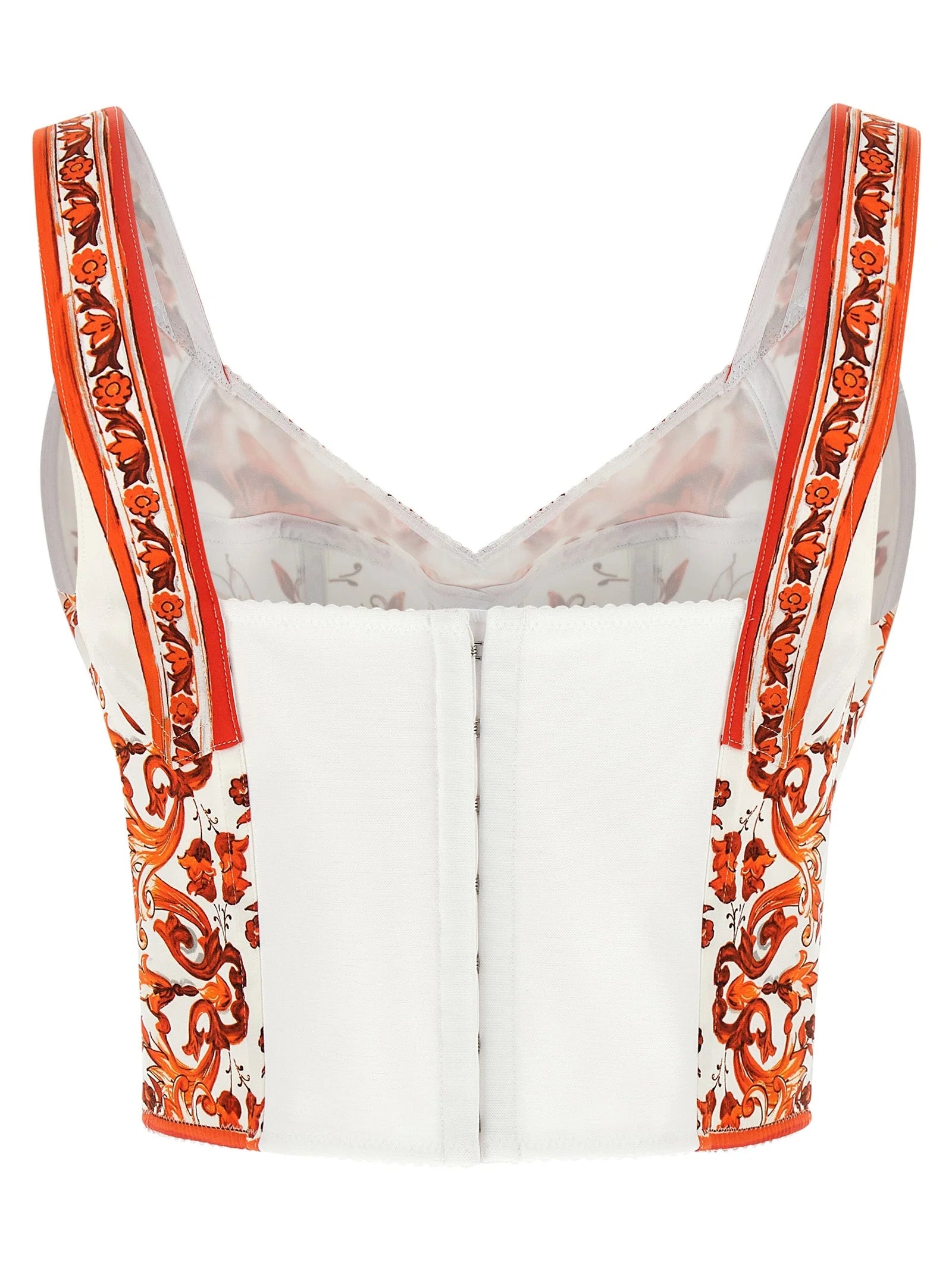 Dolce & Gabbana Orange Silk Blouse - IT44