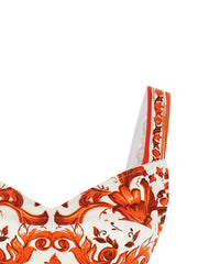 Dolce & Gabbana Orange Silk Blouse - IT44