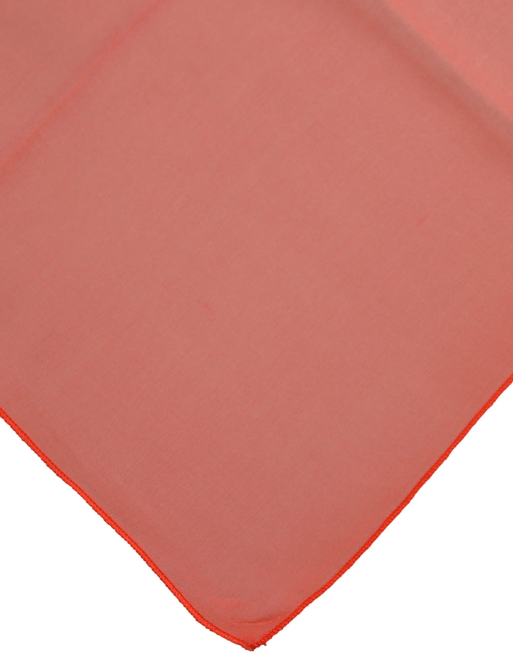 Dolce & Gabbana Orange Silk Neck Wrap Square Foulard Scarf