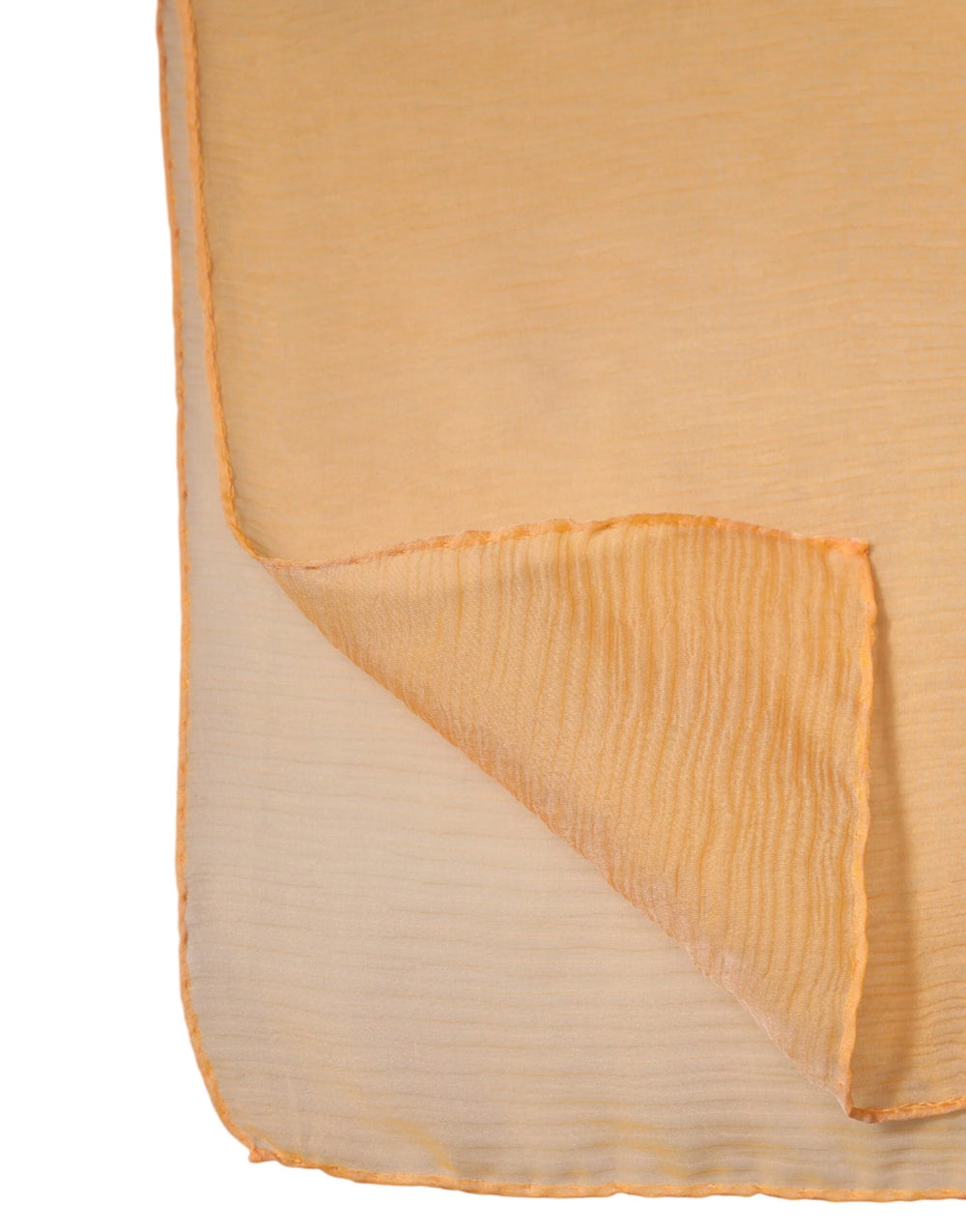 Dolce & Gabbana Orange Silk Rectangle Wrap Shawl Scarf - Scarves & Shawls