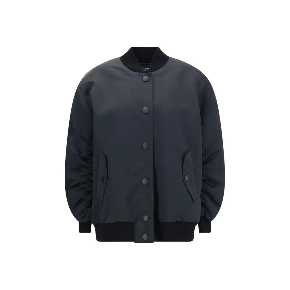 Dolce & Gabbana Oversized Jacket with embossed print - Bomber Jackets