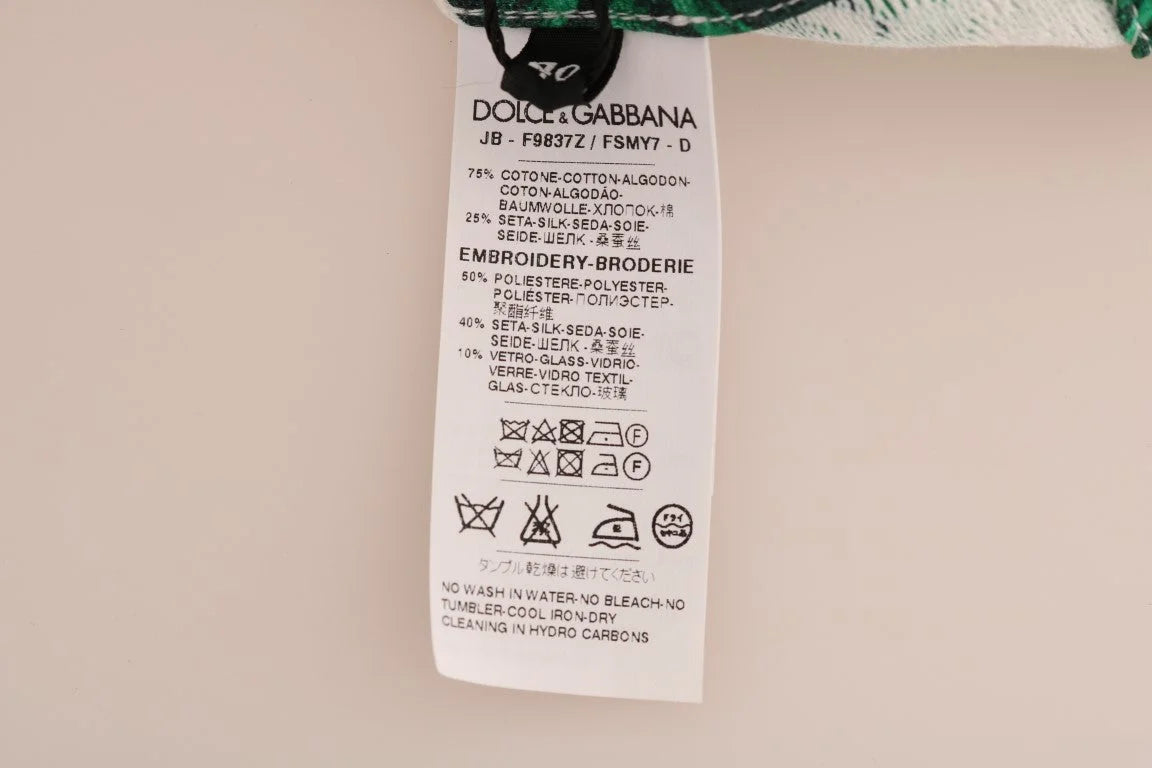 Dolce & Gabbana Pineapple Banana Sequins Crewneck Sweater - Sweaters