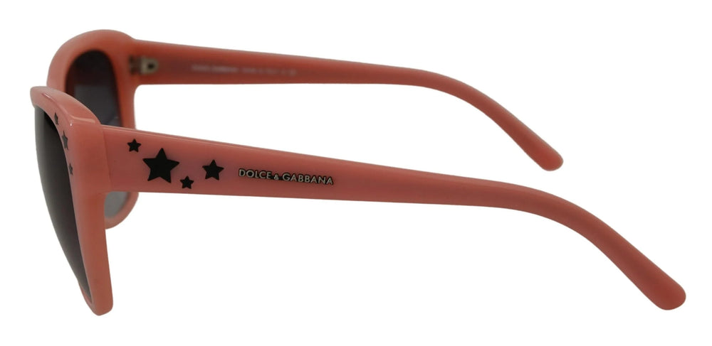 Dolce & Gabbana Pink Acetate Frame Stars Embellishment DG4124 Sunglasses - Sunglasses