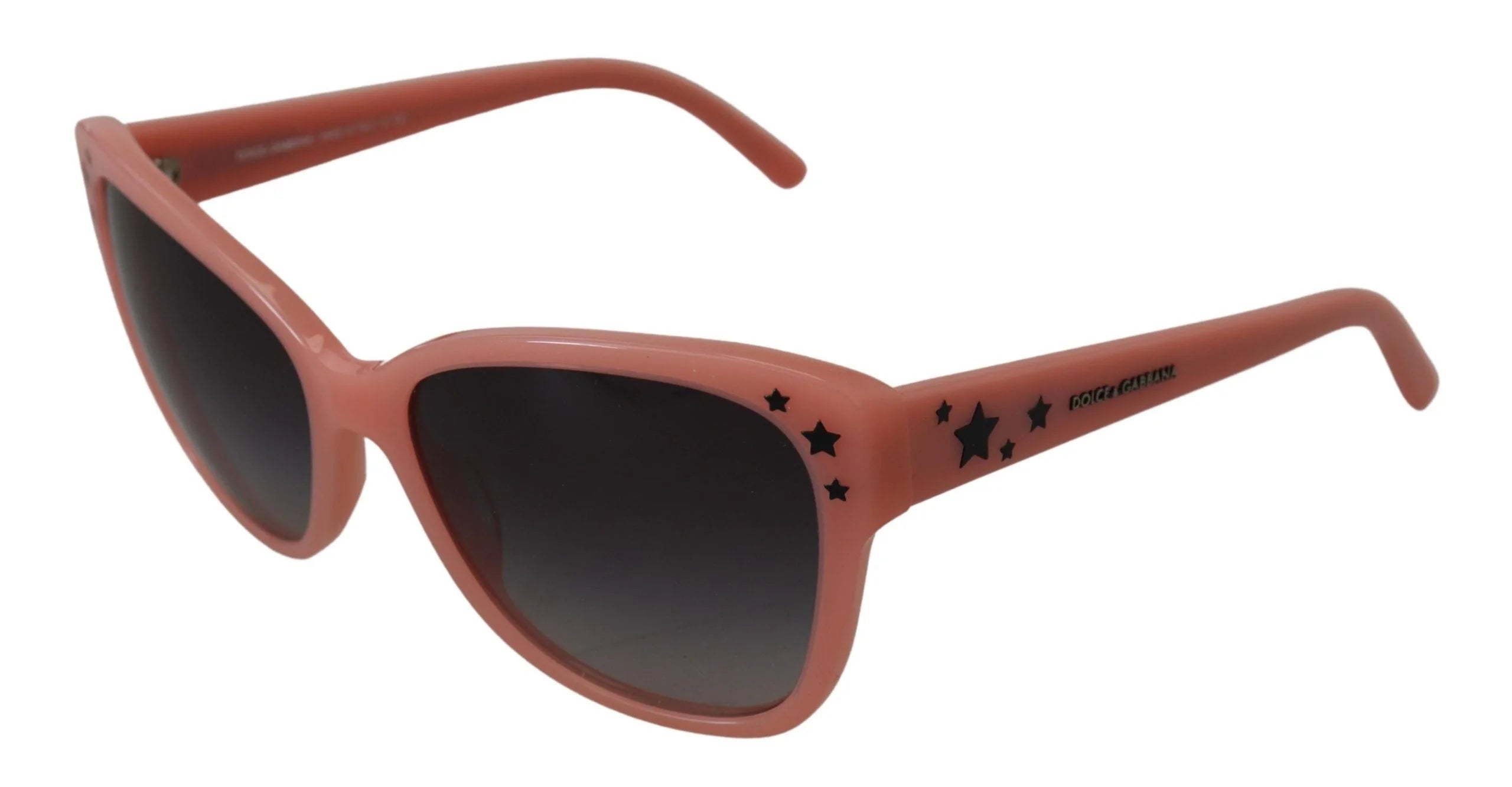 Dolce & Gabbana Pink Acetate Frame Stars Embellishment DG4124 Sunglasses - Sunglasses
