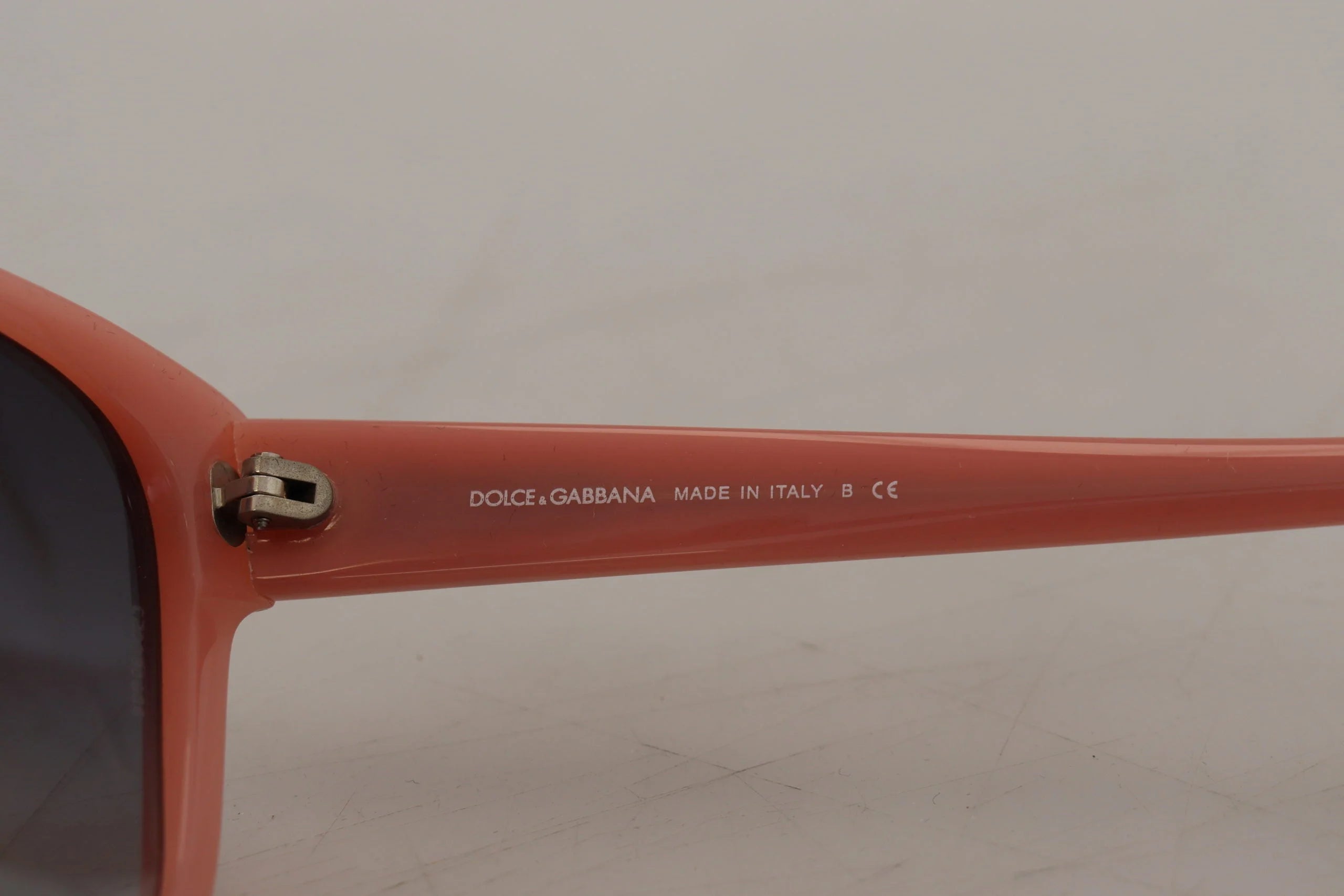 Dolce & Gabbana Pink Acetate Frame Stars Embellishment DG4124 Sunglasses - Sunglasses